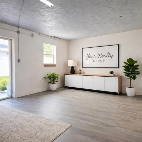 Office Space Virtually Staged