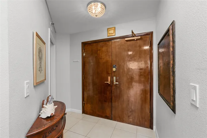 Welcoming foyer