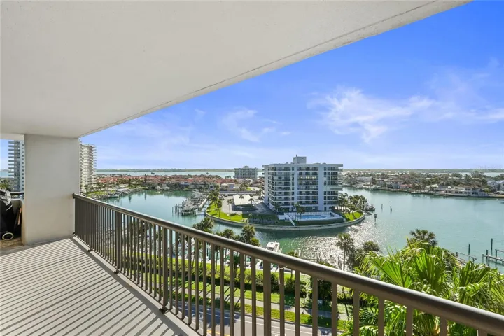 Water views from your private balcony