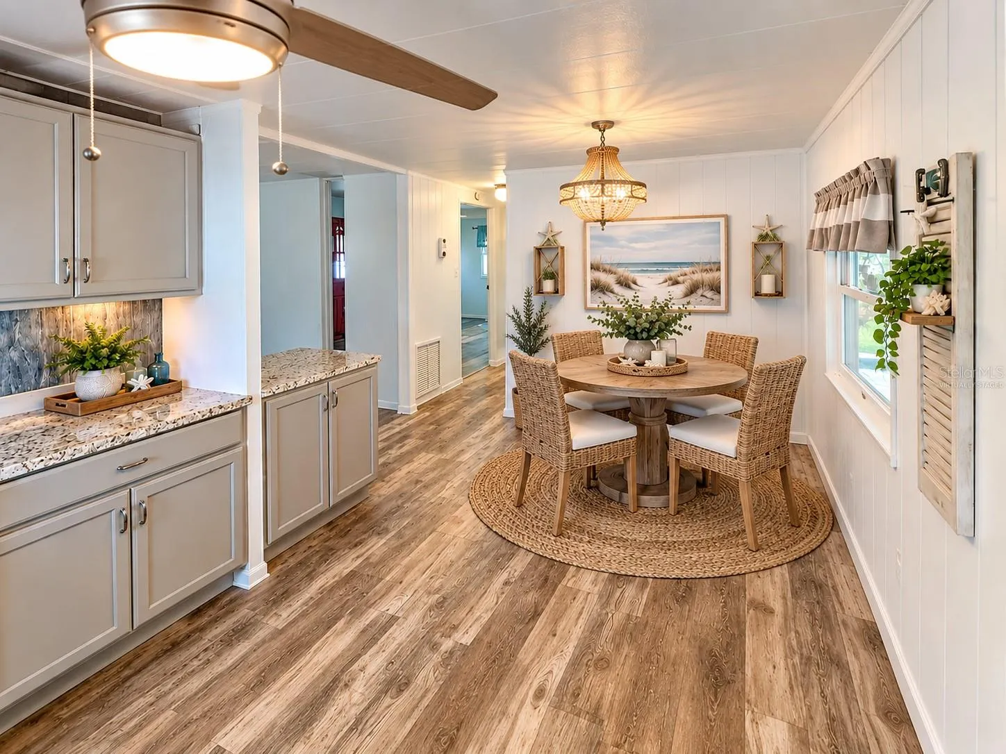 Virtually Staged  Dining Room