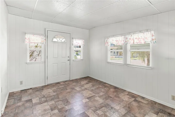 Front Door into Florida Room