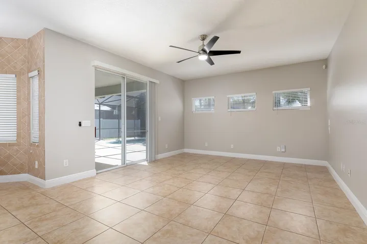 Family Room with Pool Access