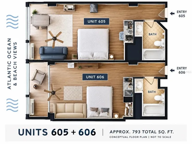 Color Layout of both Units