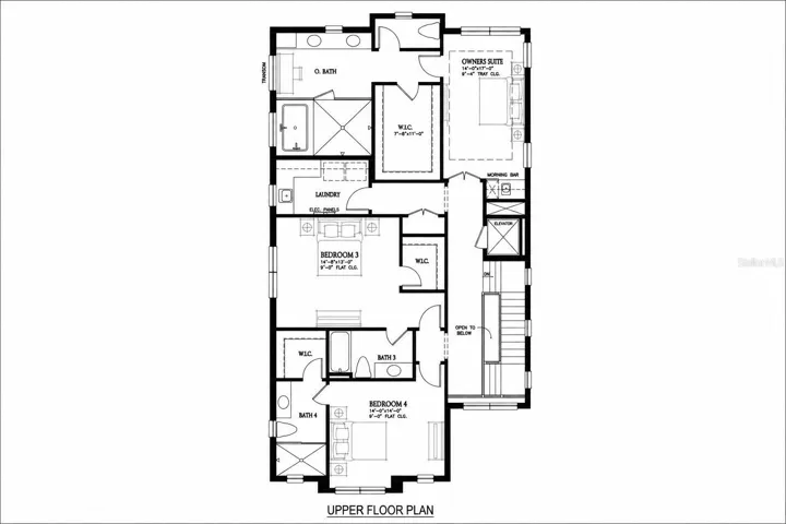 Upper Floor Plan