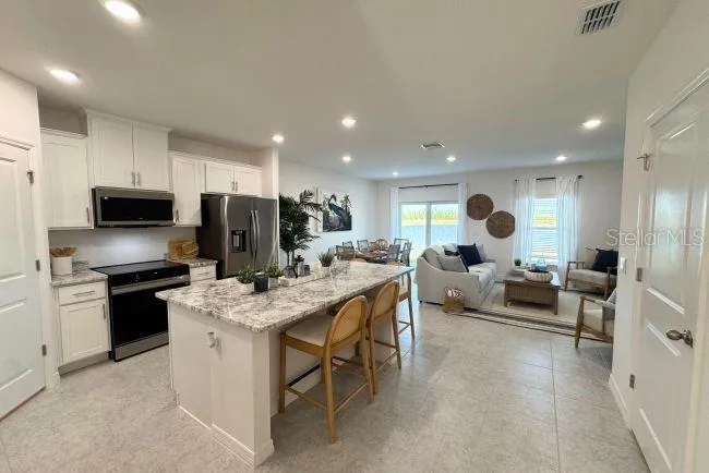 Model home - actual features may vary.