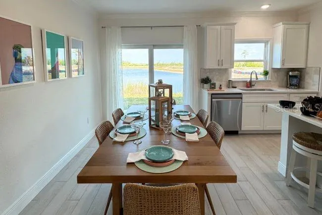 Model home - actual features may vary.