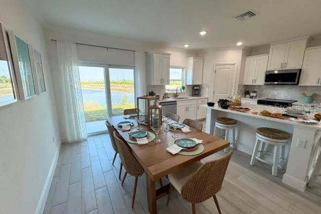 Model home - actual features may vary.
