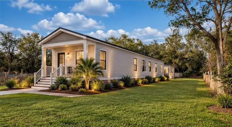 **Virtual Staging with manufactured home.