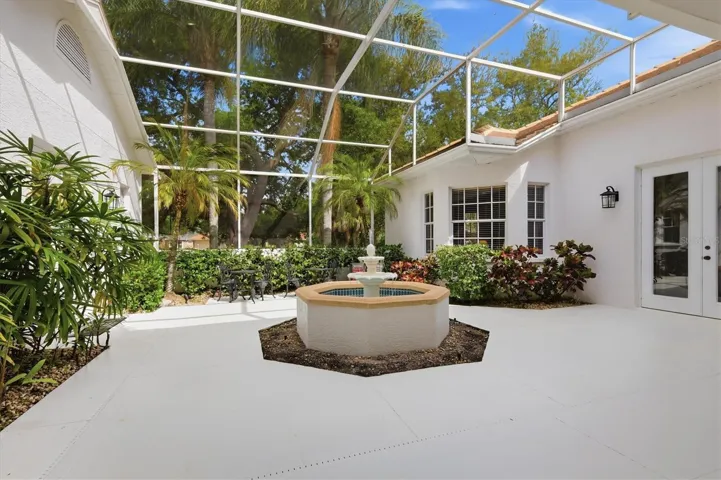 Court Yard with Fountain