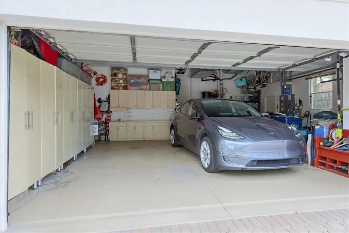Garage with 240V EV Charger
