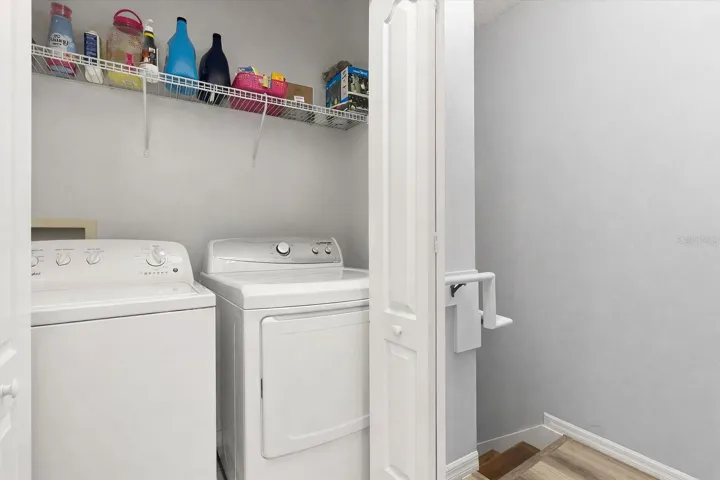 Laundry area