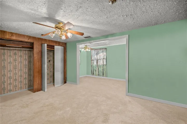 upstairs large bedroom #2 virtual stage