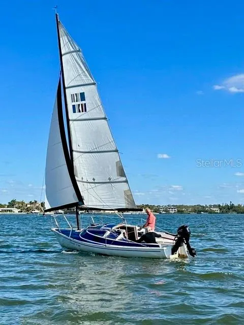 Pelican cove is a very active sailing community