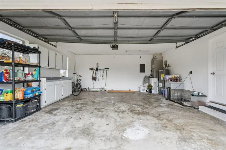 Two car garage