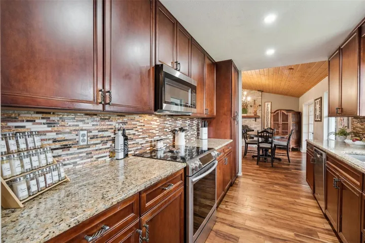 Galley style kitchen