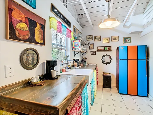 The kitchen celebrates the 