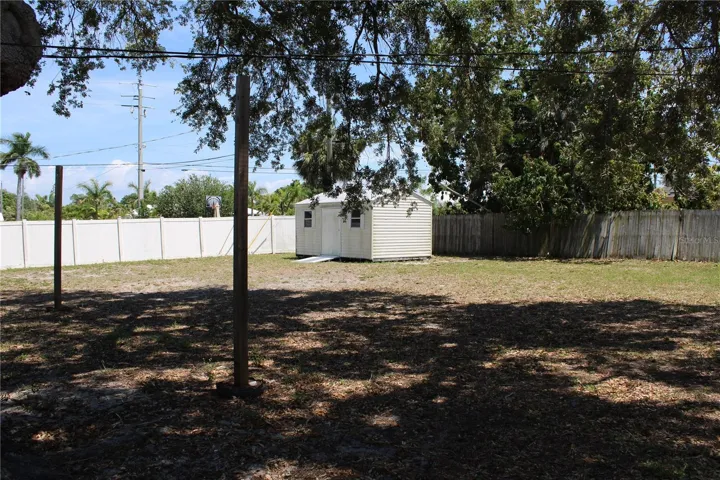 Huge backyard for your toys