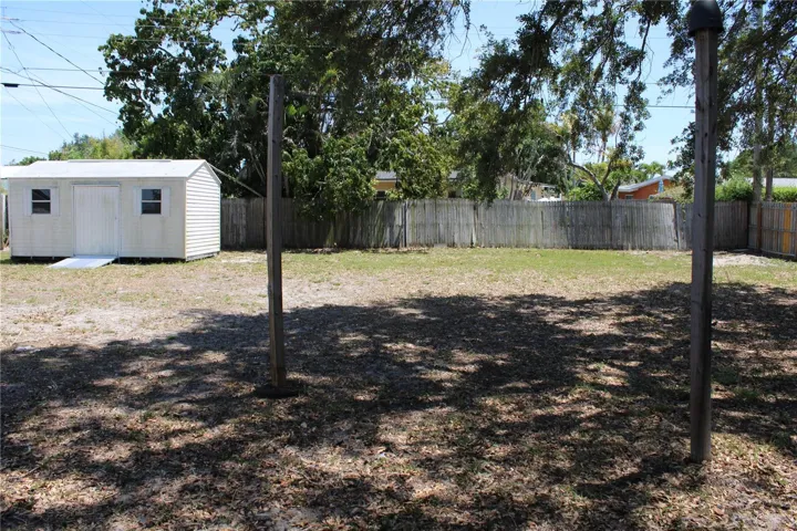 Huge backyard for your toys