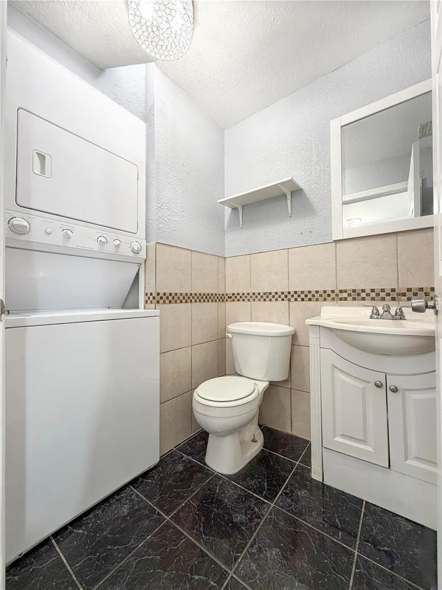 Half-bath- Laundry