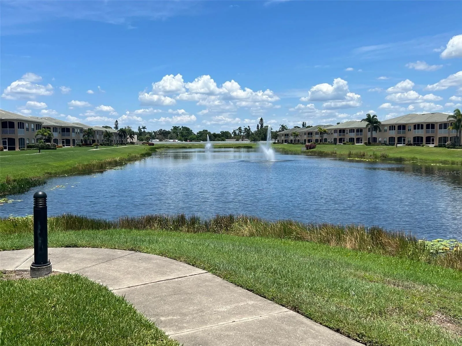 Lake At Rear