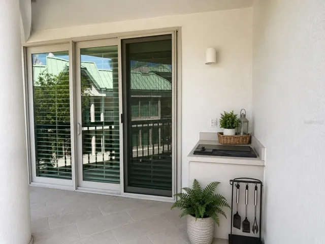 Grill area