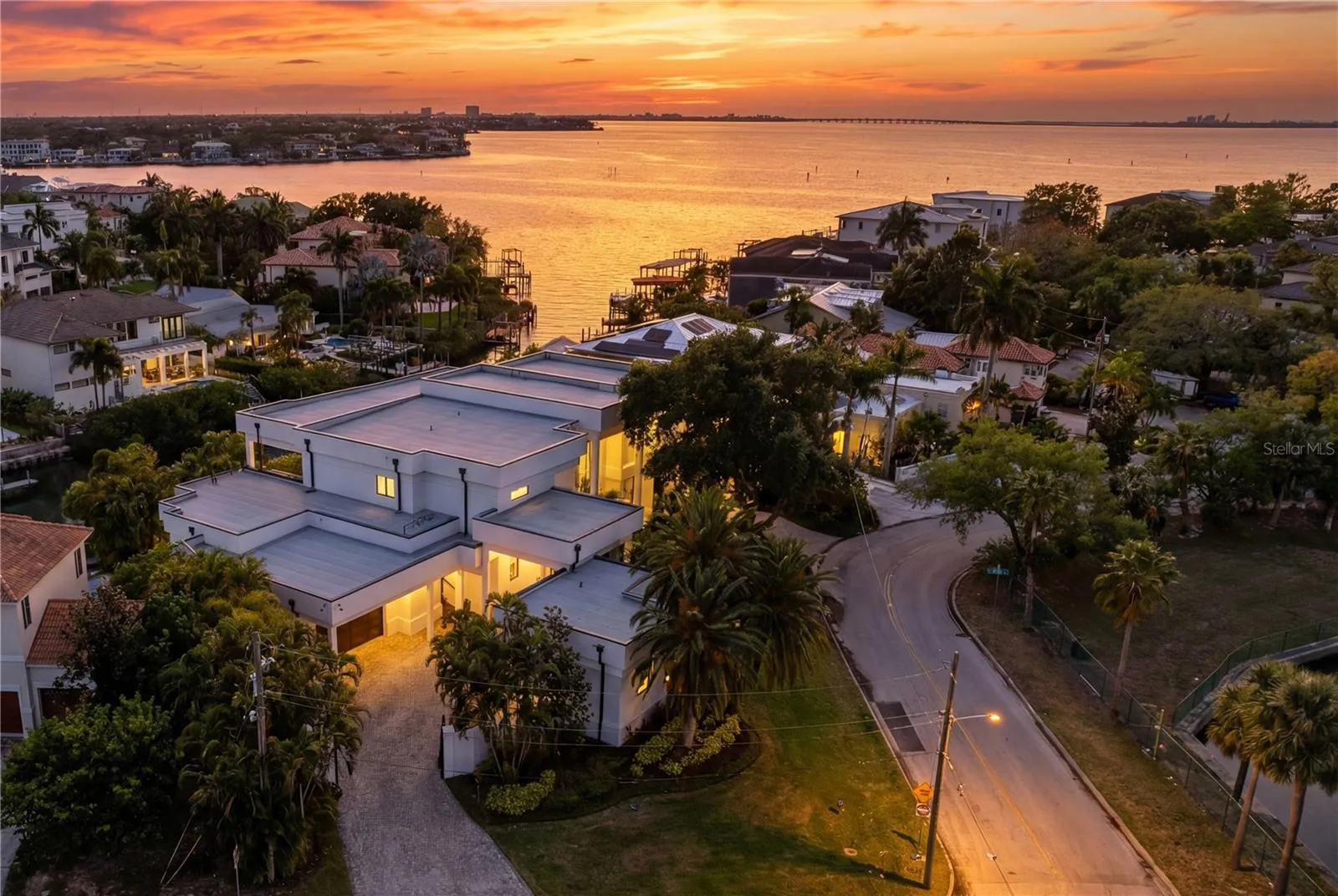 Rare Beach Park Waterfront Estate on a Double Lot