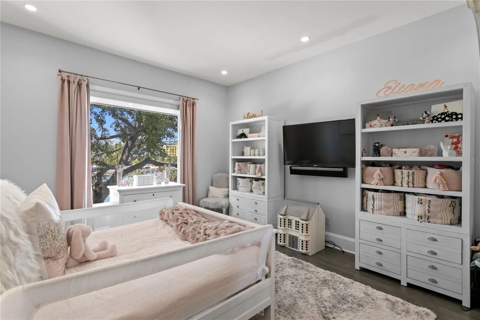 Large Picture Window Overlooking Water