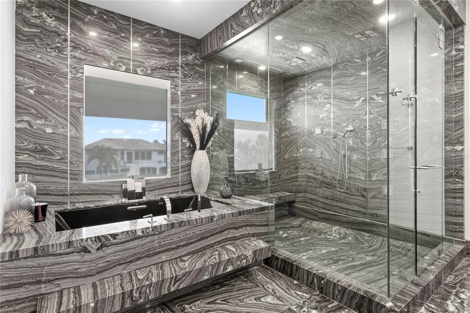 Soaking Tub and Expansive Shower