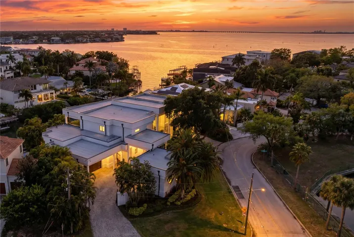 Rare Beach Park Waterfront Estate on a Double Lot