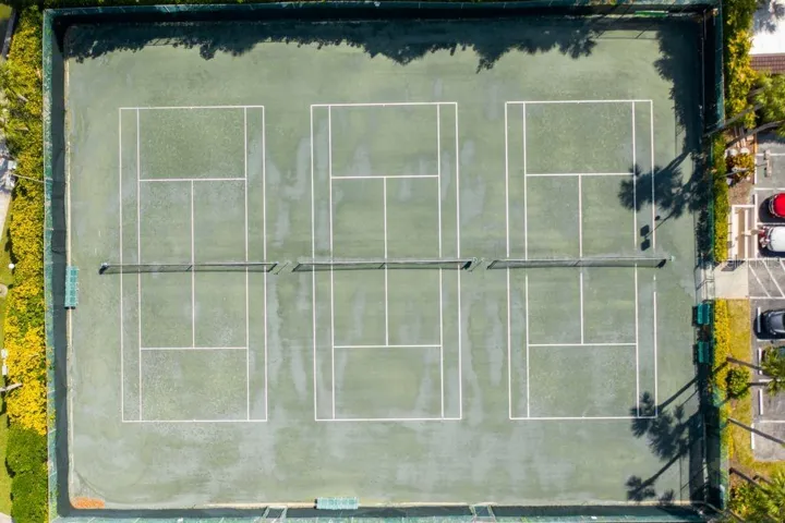 TENNIS COURTS PART OF YOUR COMMUNITY