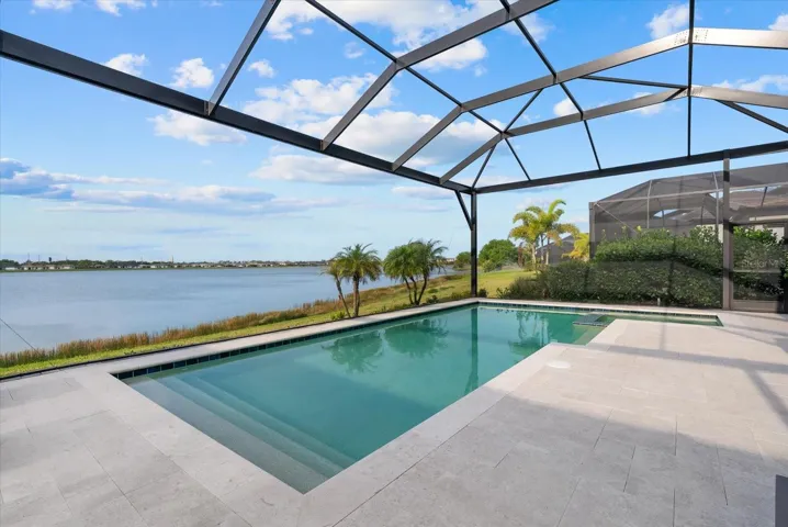 Large Pool area with covered Lanai!