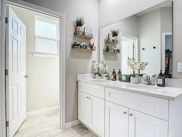 Primary spa bathroom