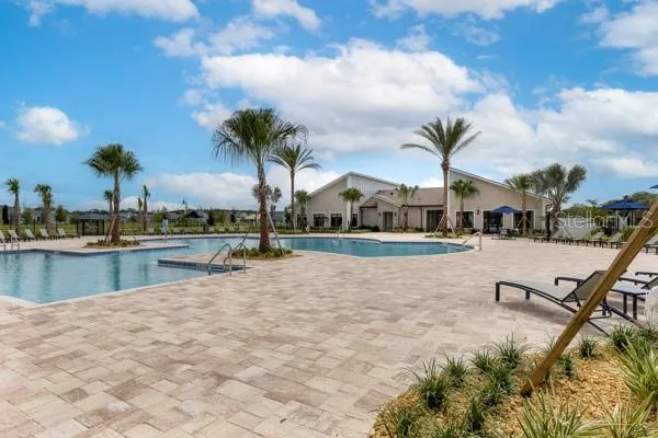 Community resort pool