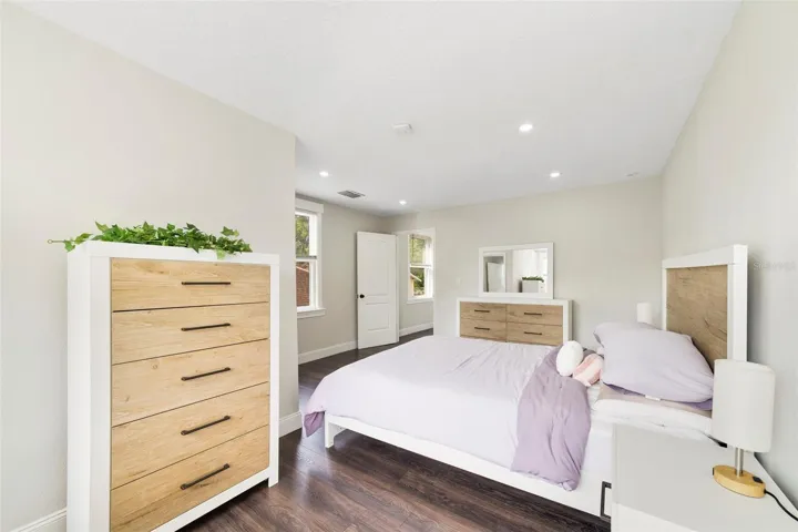 Light filled second bedroom.