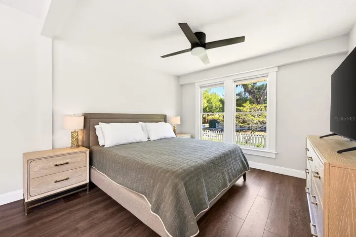 Oversized main floor primary suite.