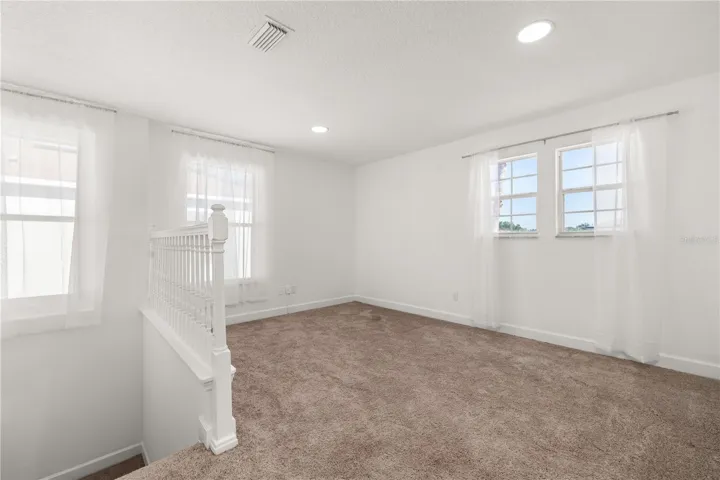 Upstairs loft area