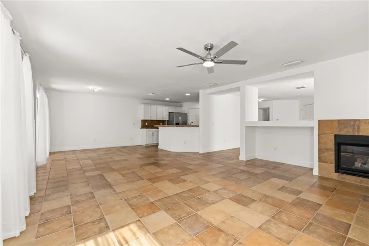 Open floor plan