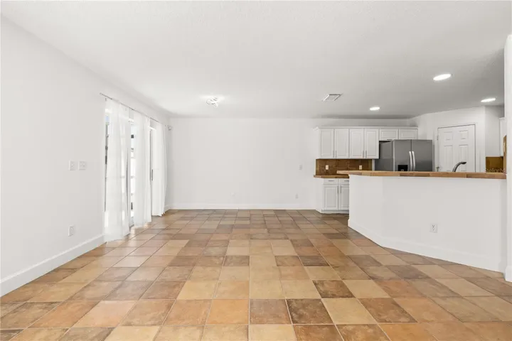 Dining area next to kitchen