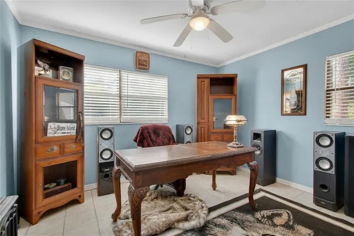 Bedroom 3 - currently used as an office