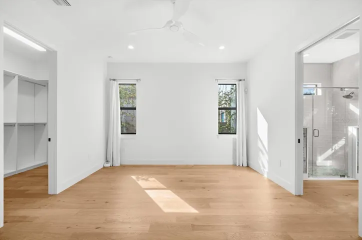 Primary Suite with Large Walk-In Closet