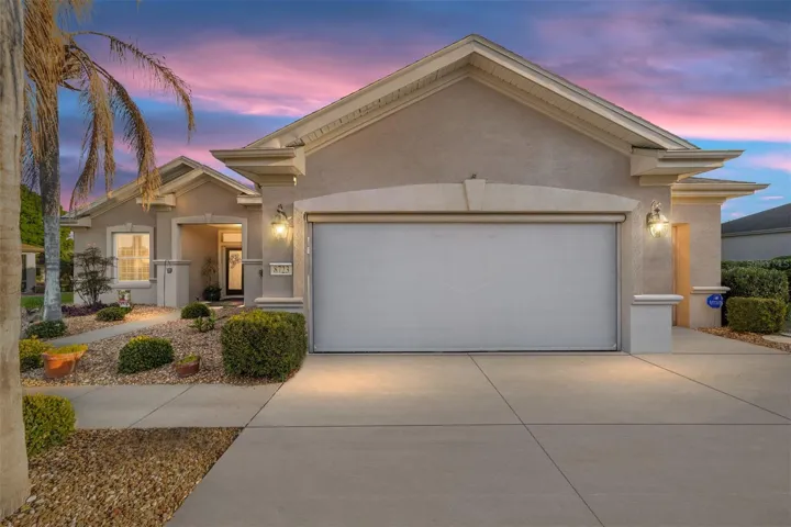 Twilight Front of Home
