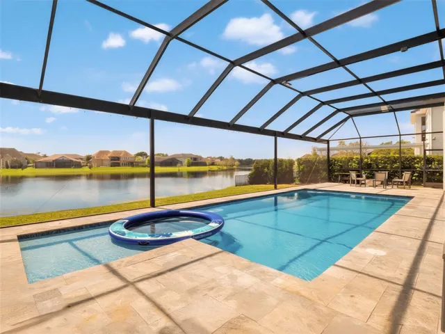 Pool & Pond View