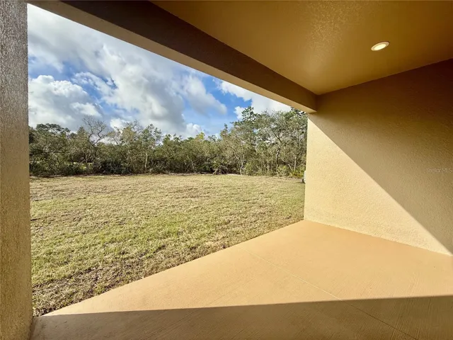 Back enclosed porch