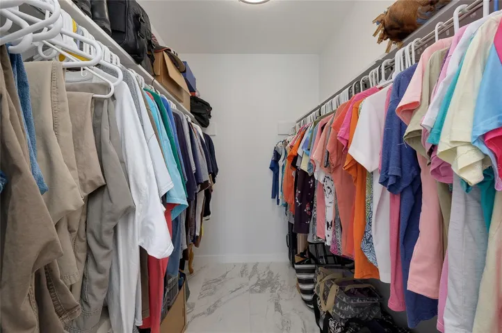 Ample Walk-in Closet