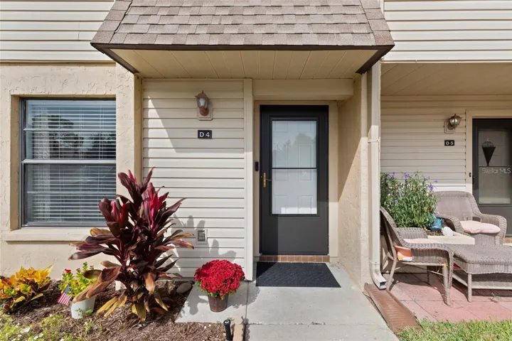 Front of condo
