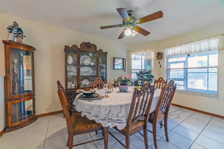 DINING AREA WITH VIEW