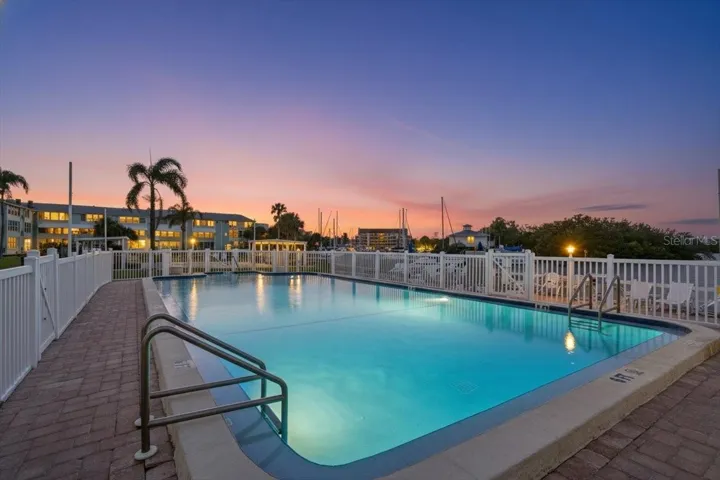 heated pool