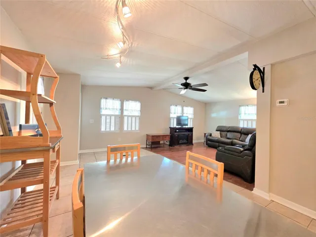 Dining area looking towards living room.