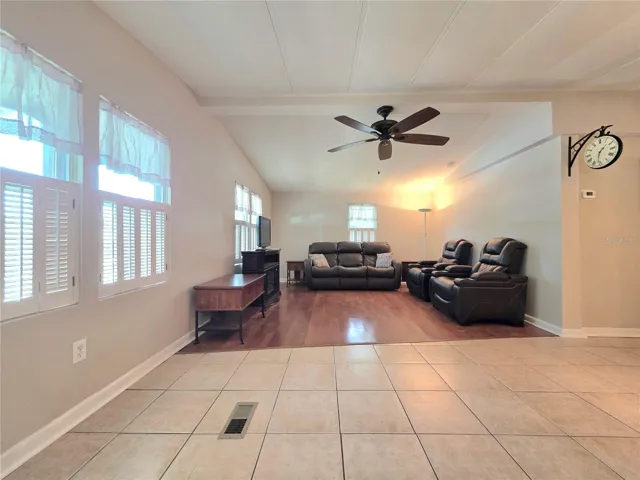 Entry into living room.