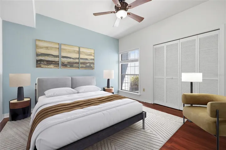 SECOND BEDROOM STAGED